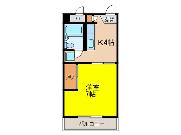 大藤ビルの物件間取画像